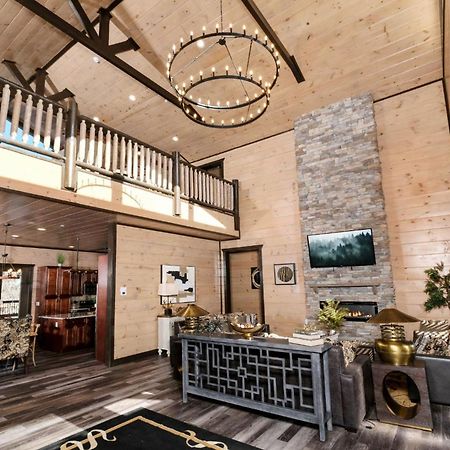 Swim And Gym Mansion Villa Pigeon Forge Exteriör bild