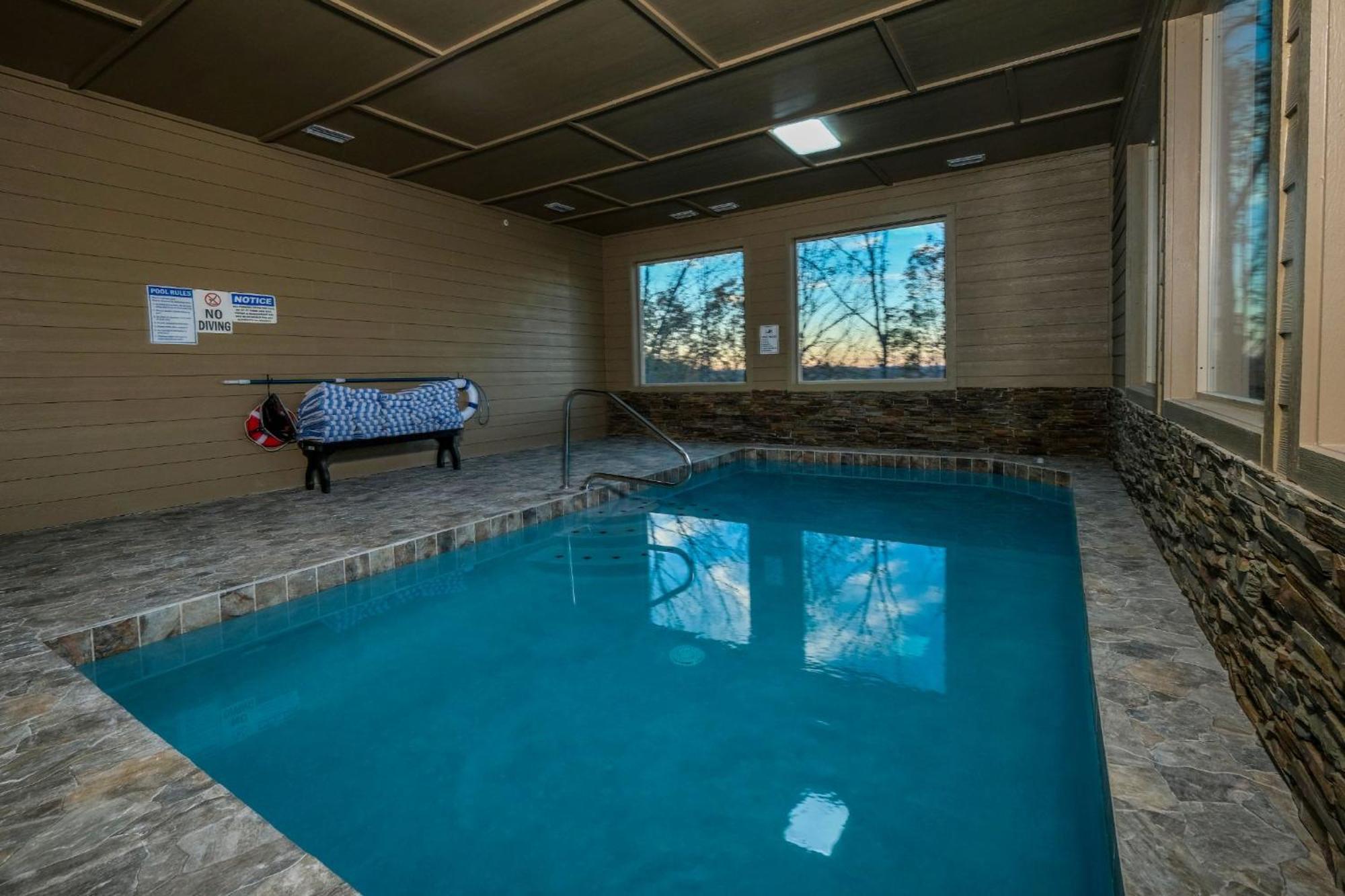 Swim And Gym Mansion Villa Pigeon Forge Exteriör bild