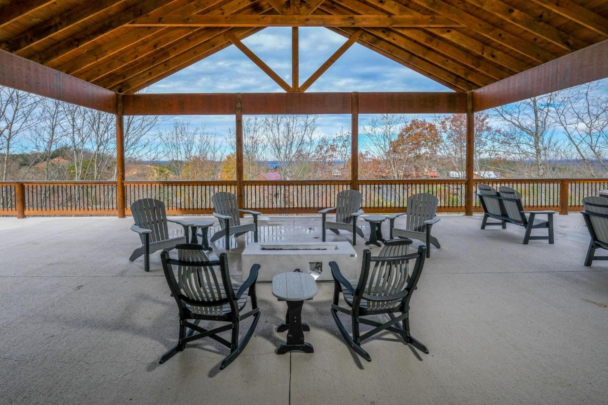 Swim And Gym Mansion Villa Pigeon Forge Exteriör bild