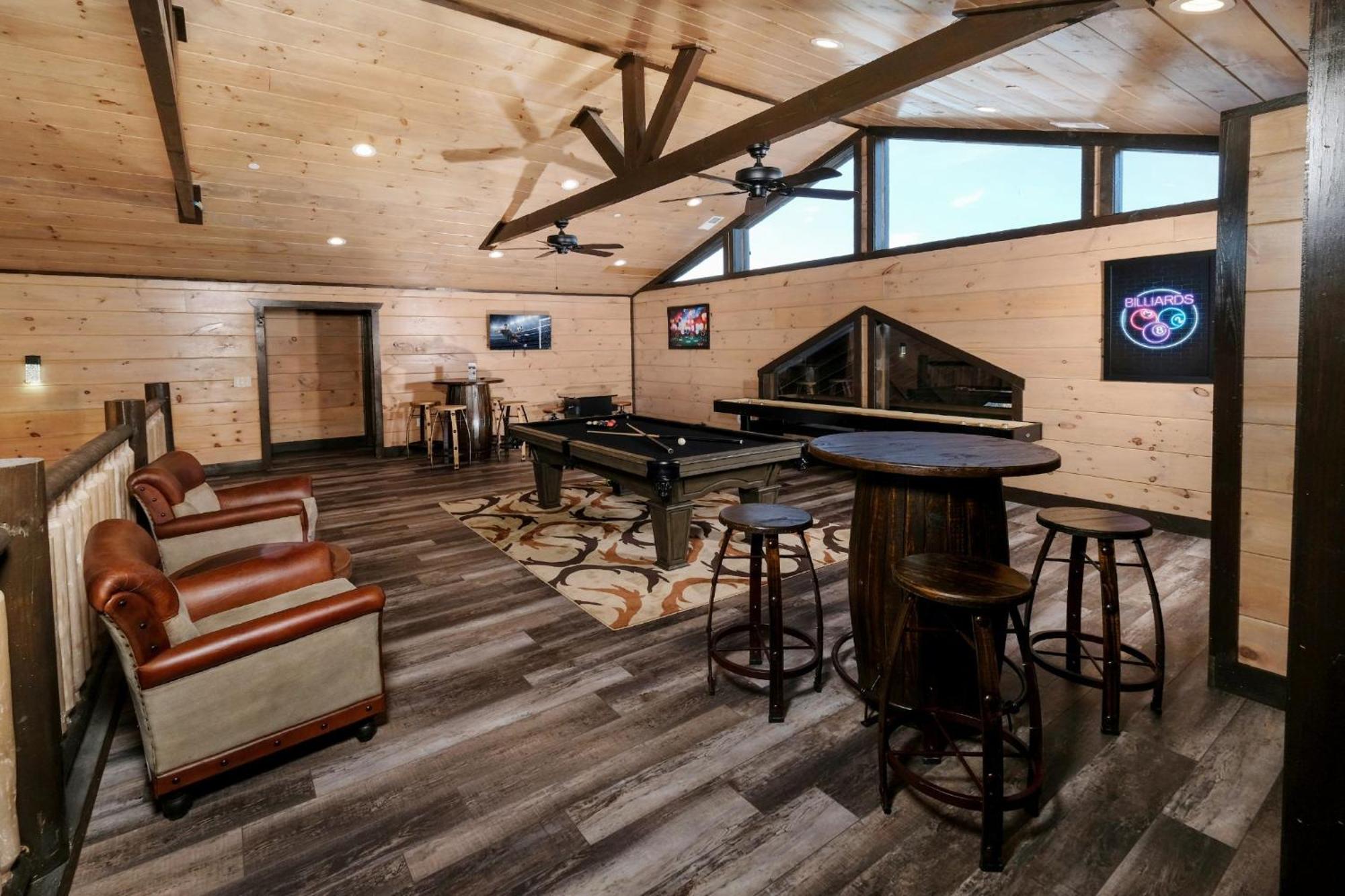 Swim And Gym Mansion Villa Pigeon Forge Exteriör bild